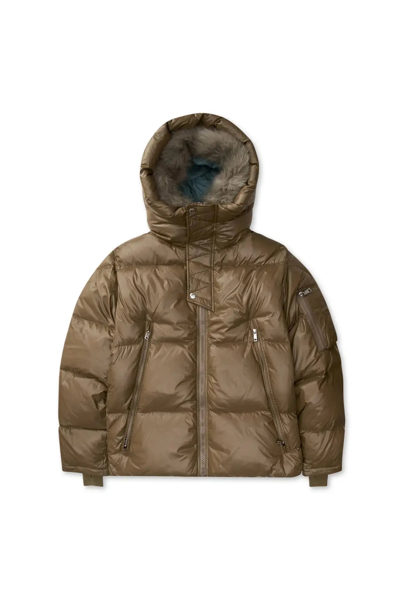 Kudu Double Hooded Down Jacket - AlphaStyle