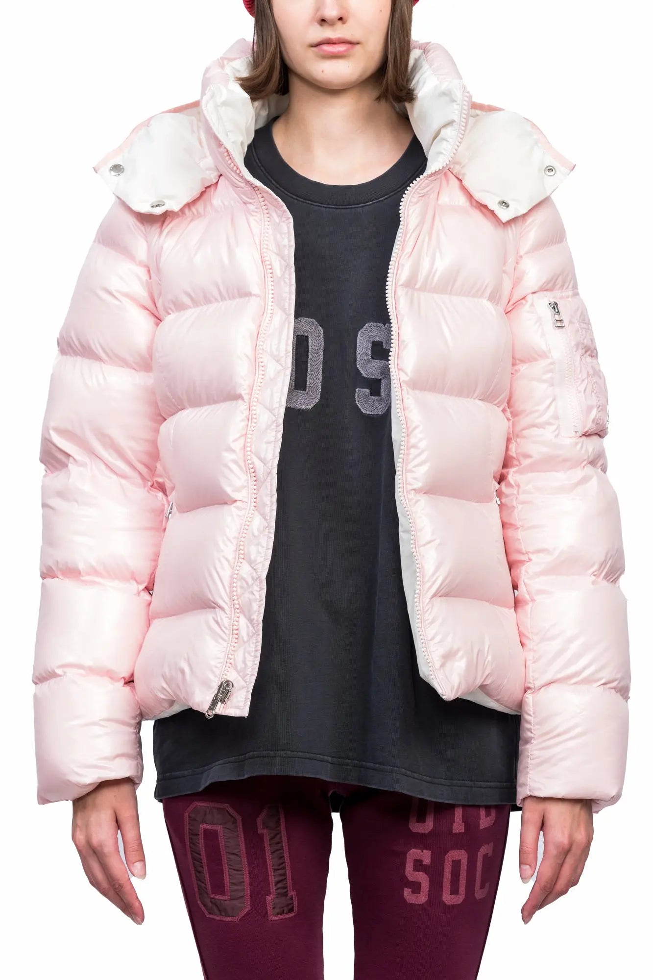 Hima Reversible Sleeve-off Down Jacket [Women's] AlphaStyle