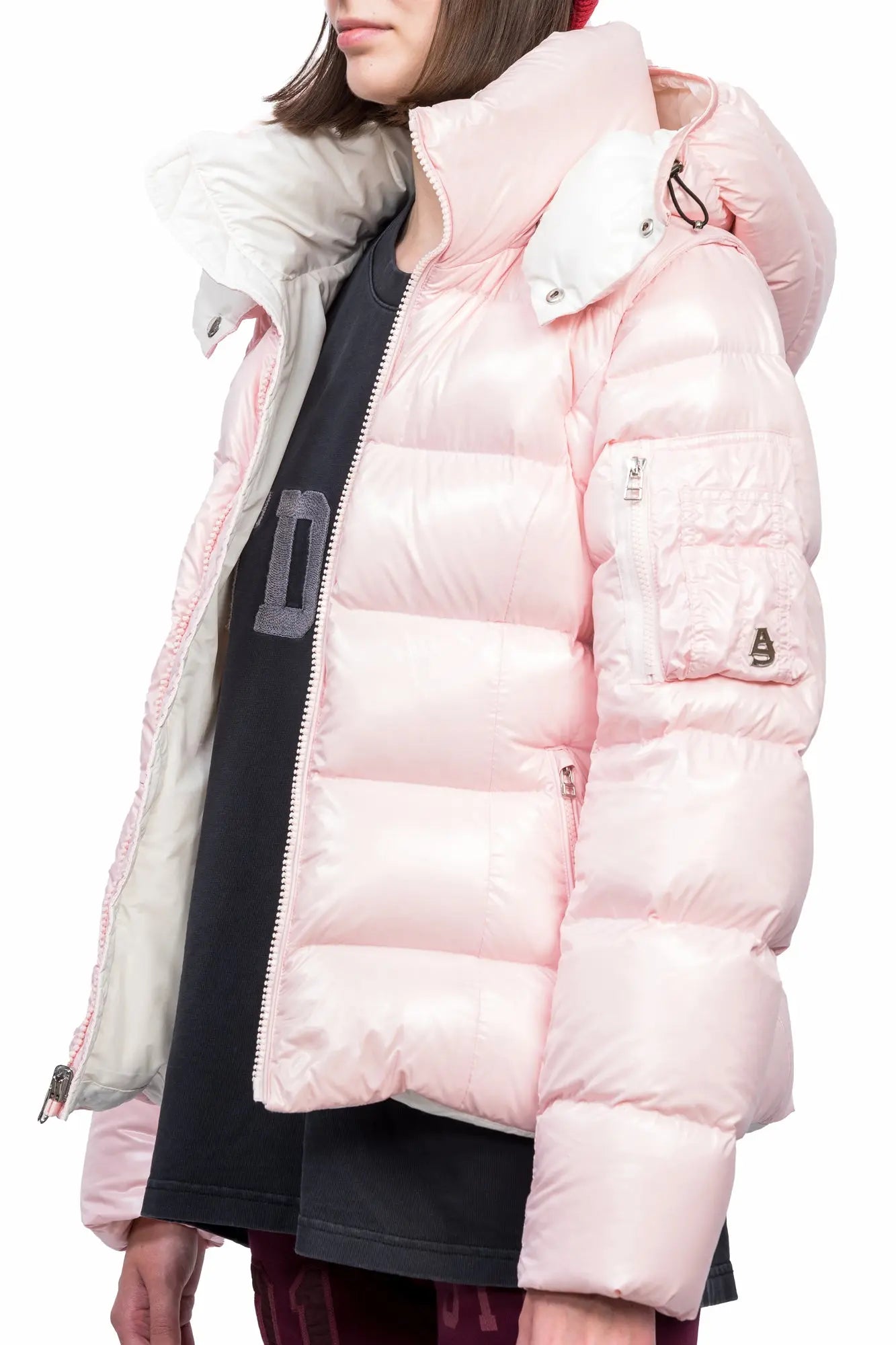 Hima Reversible Sleeve-off Down Jacket [Women's] AlphaStyle