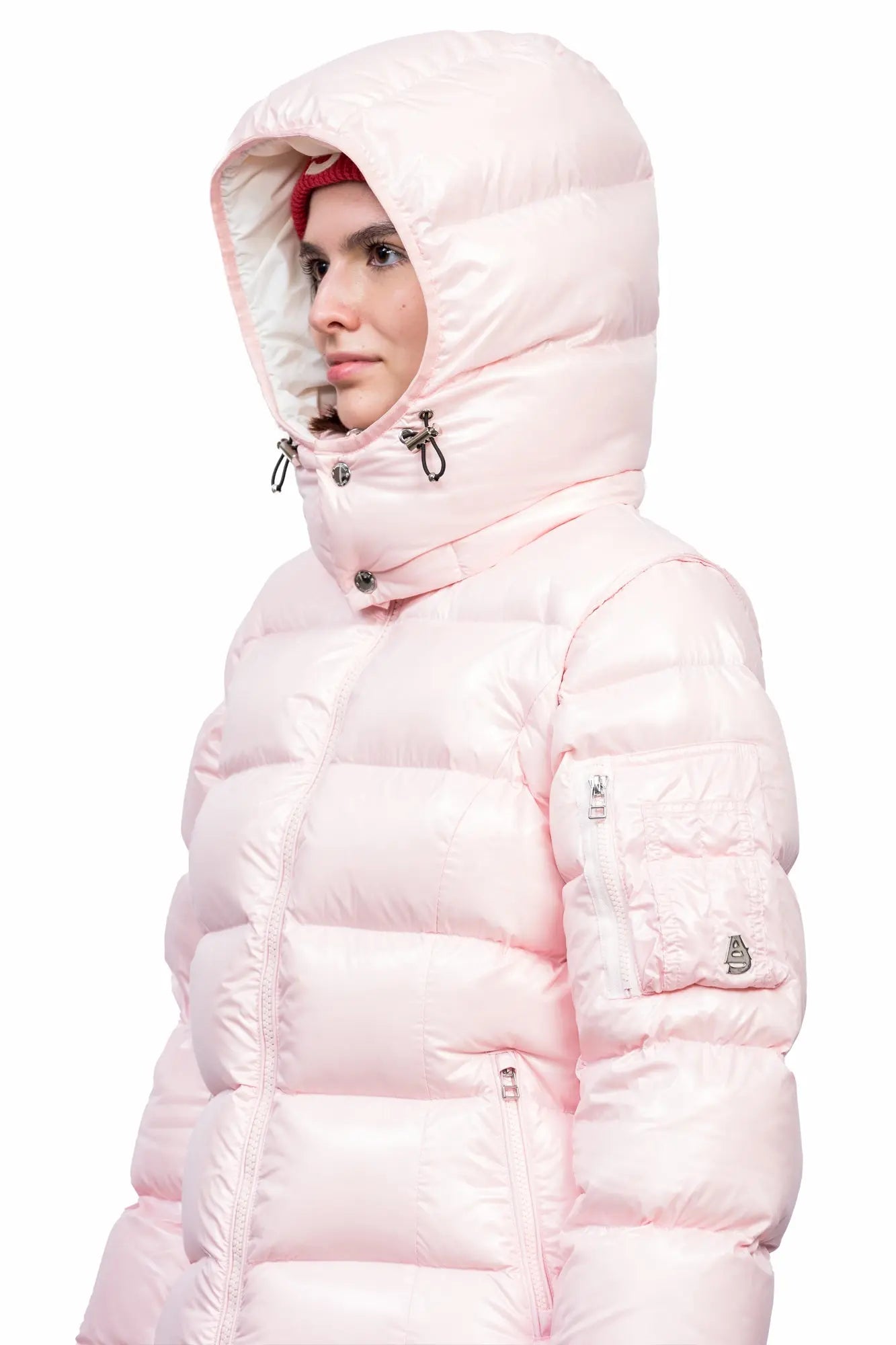 Hima Reversible Sleeve-off Down Jacket [Women's] AlphaStyle
