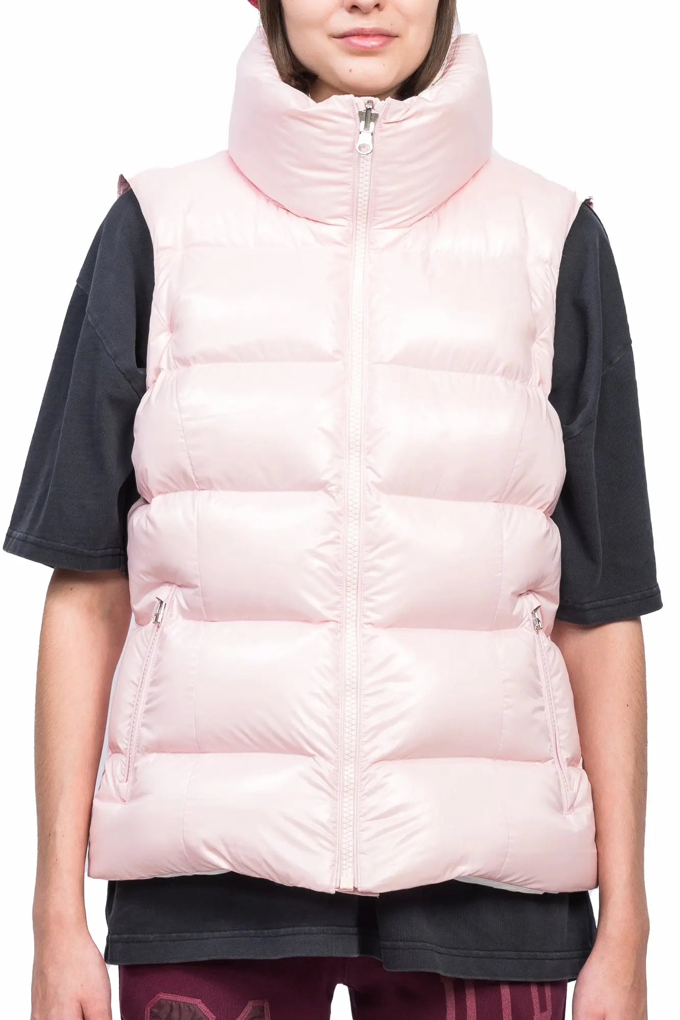 Hima Reversible Sleeve-off Down Jacket [Women's] AlphaStyle
