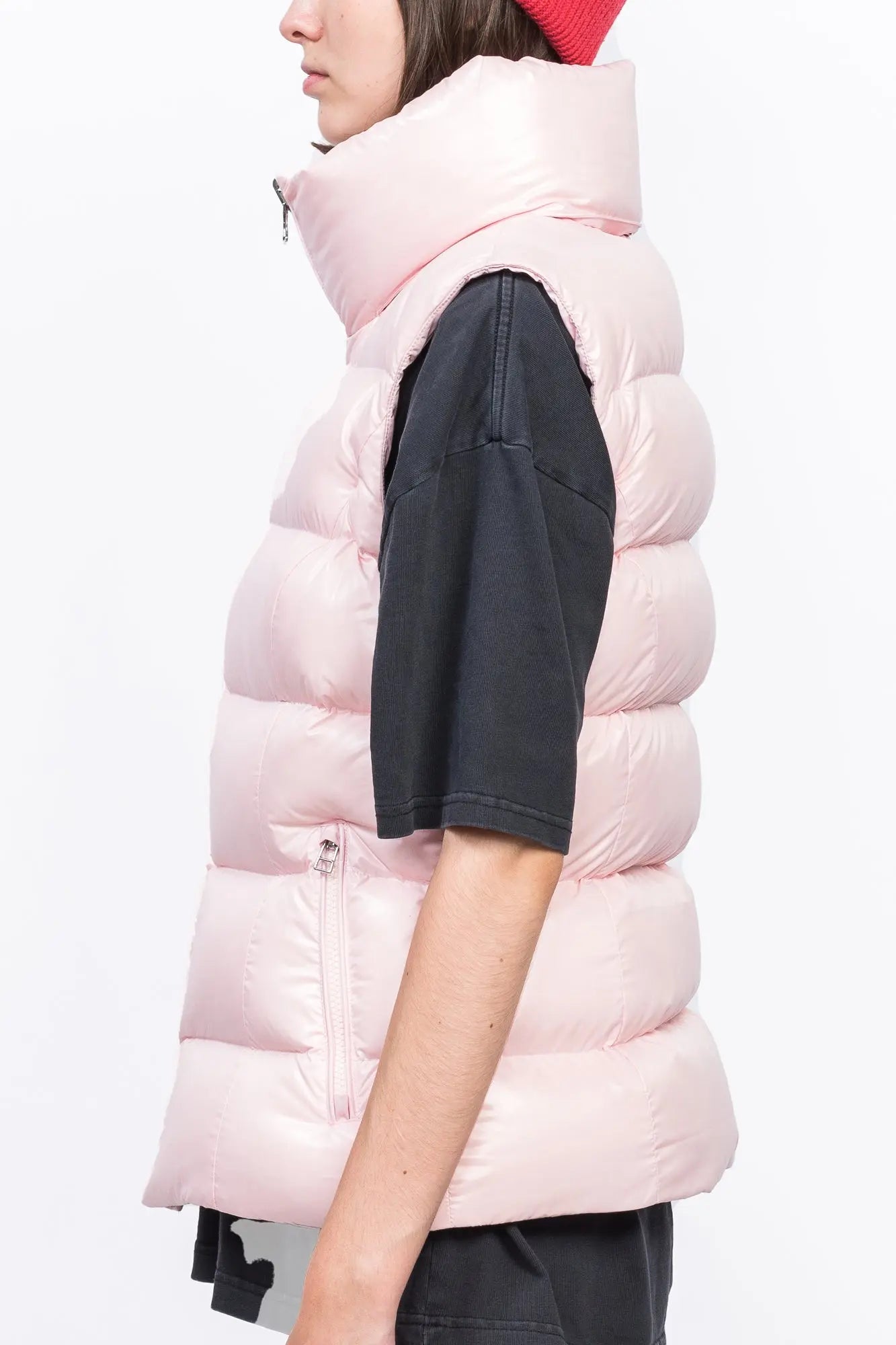 Hima Reversible Sleeve-off Down Jacket [Women's] AlphaStyle