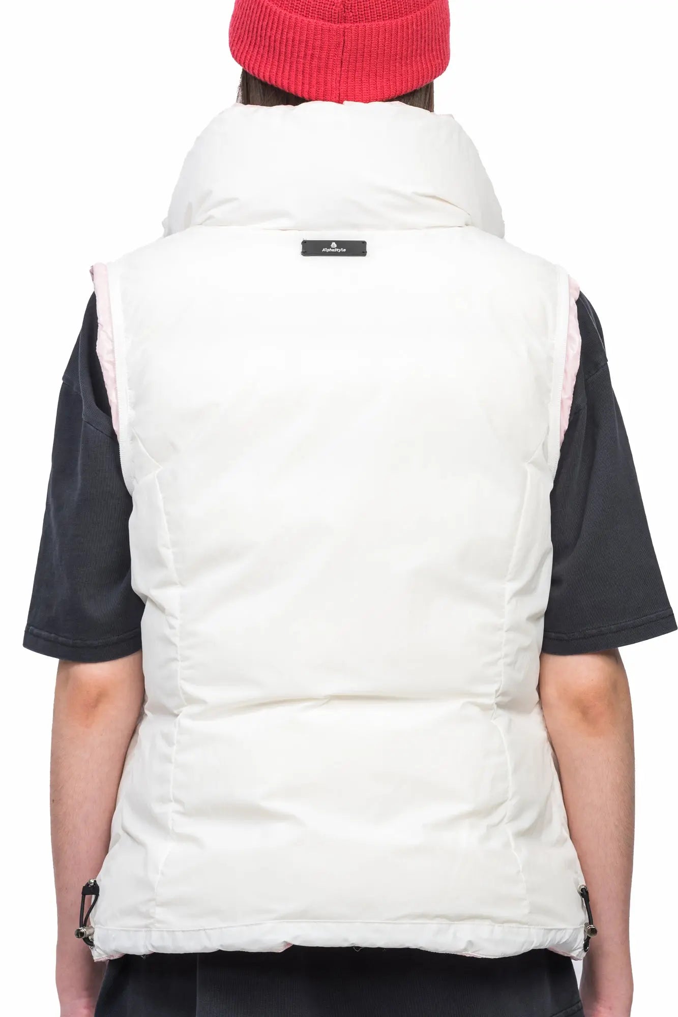 Hima Reversible Sleeve-off Down Jacket [Women's] AlphaStyle