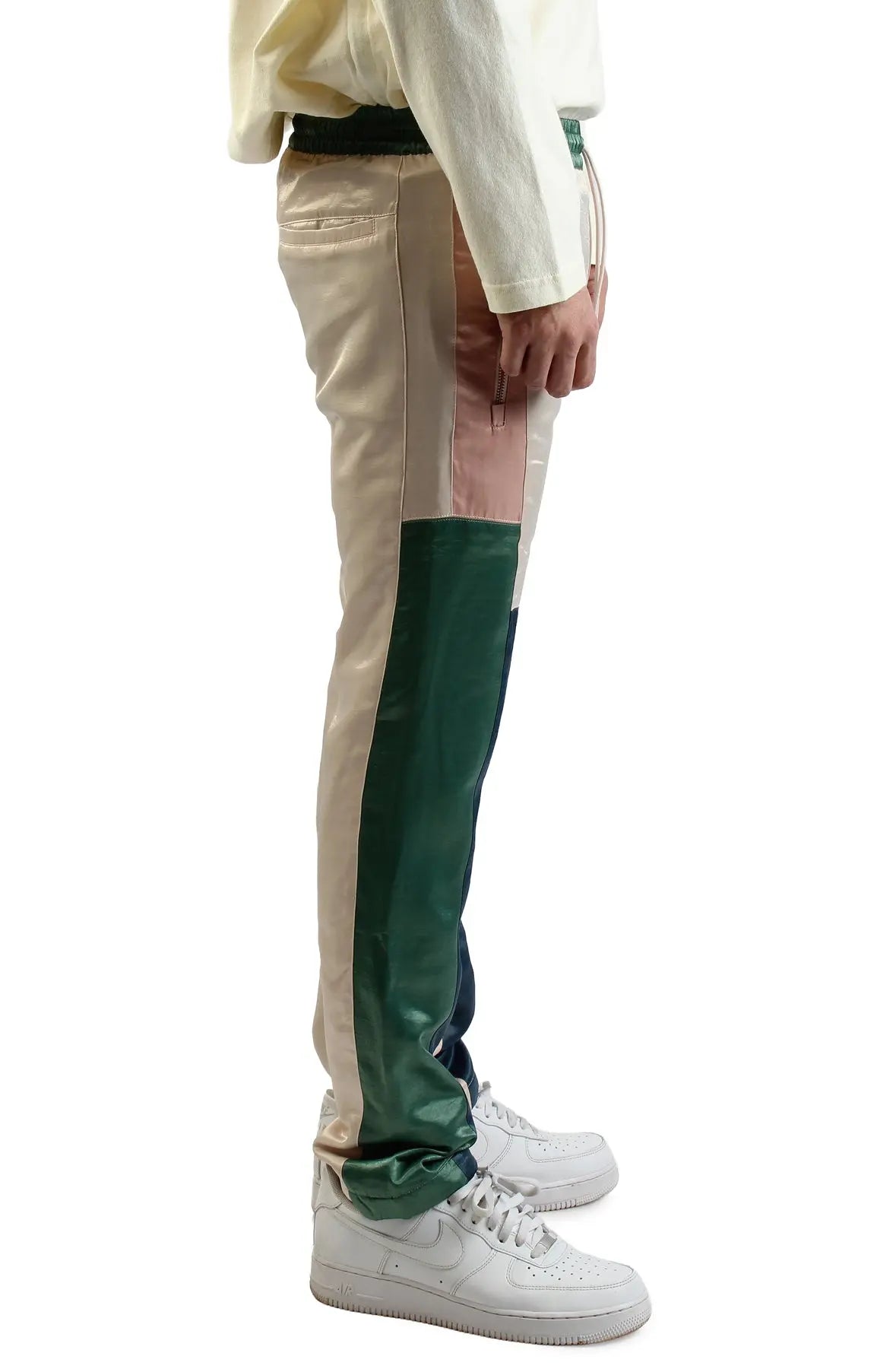 Hoosier Satin Track Pants AlphaStyle