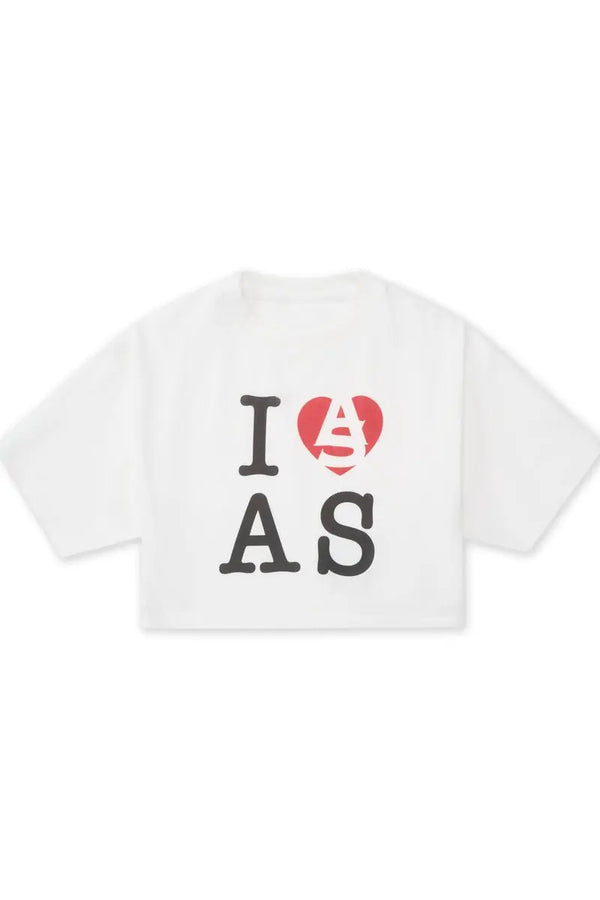I Heart AS Cropped Tee AlphaStyle