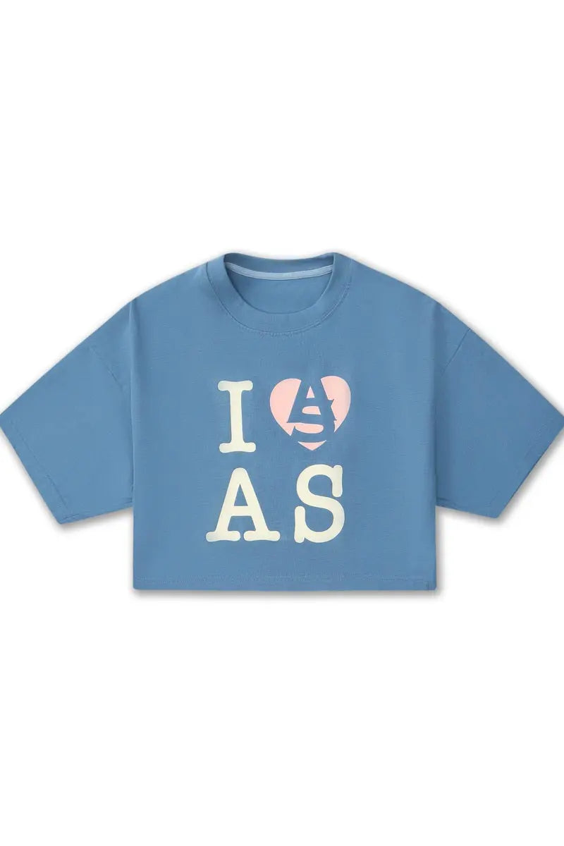 I Heart AS Cropped Tee AlphaStyle