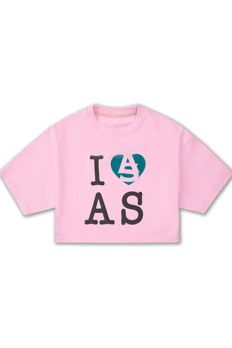I Heart AS Cropped Tee AlphaStyle