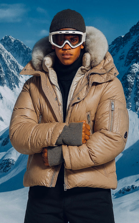 Kudu Double Hooded Down Jacket