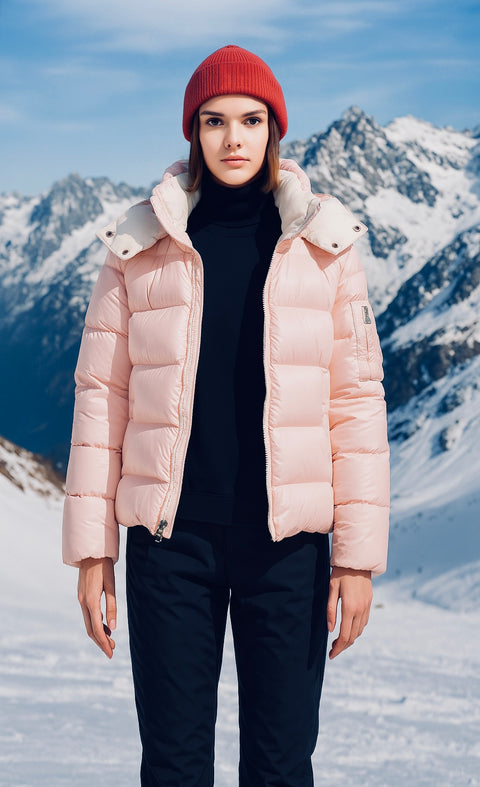 Hima Reversible Sleeve-off Down Jacket [Women's]