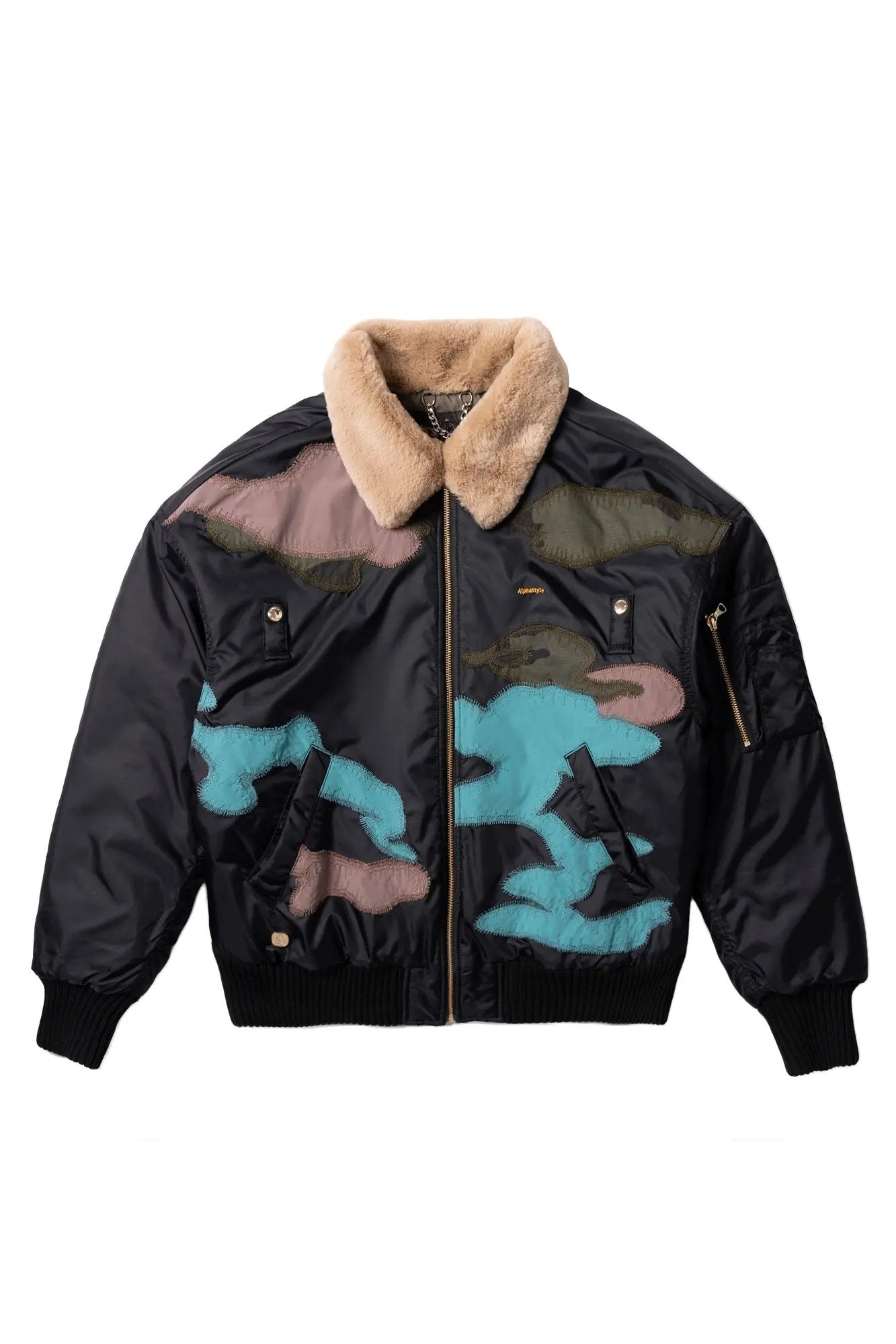 Keno Camouflage Flight Jacket AlphaStyle