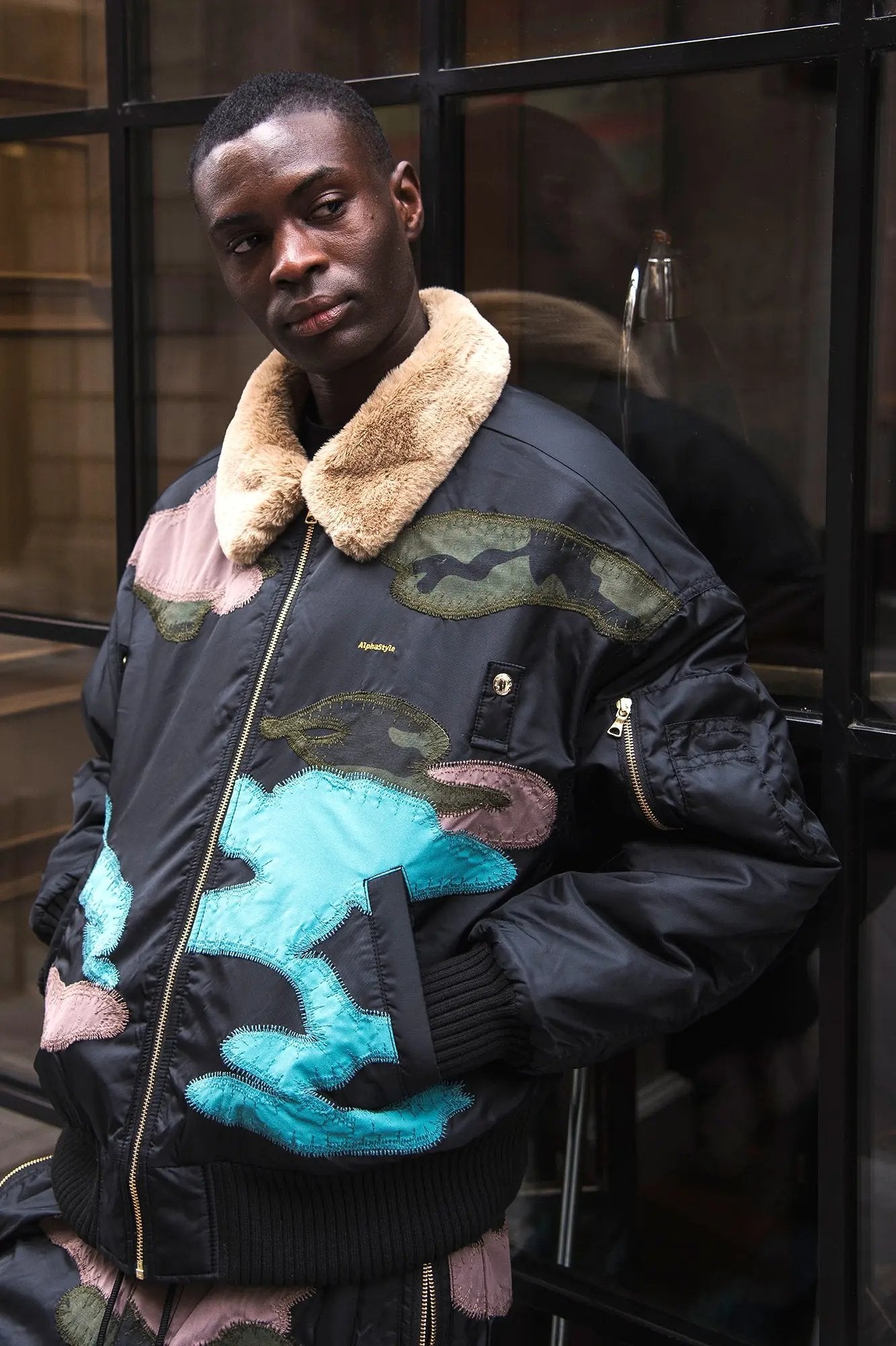 Keno Camouflage Flight Jacket AlphaStyle