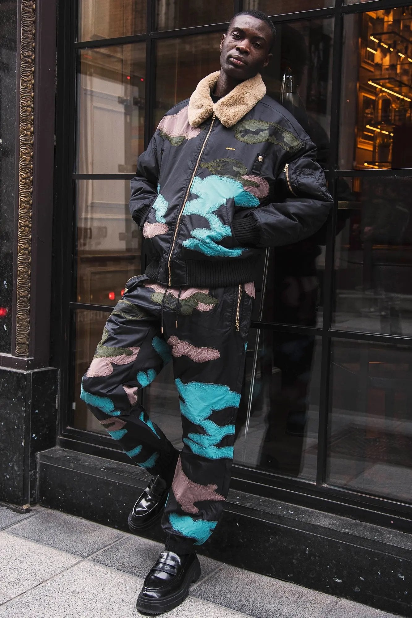 Keno Camouflage Flight Jacket AlphaStyle