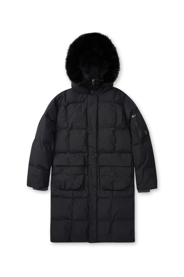 Darragh Hooded Long Down Jacket [Women's]