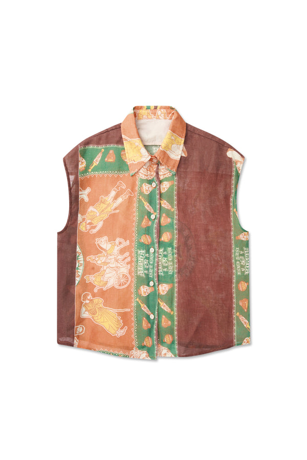 Pema Sleeveless Shirt