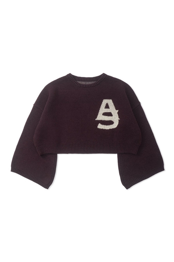 Paonia Flare Sleeves Knitted Top