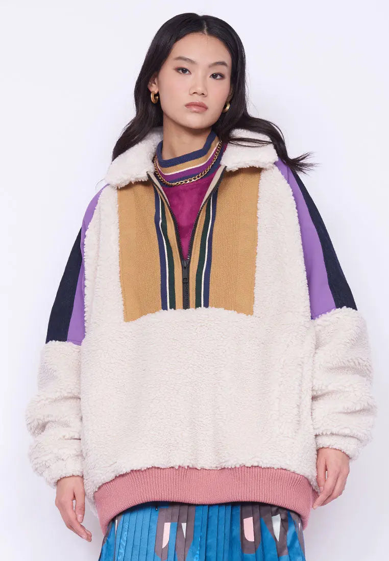 Lerna Vegan Sherpa Pullover Alphastyle