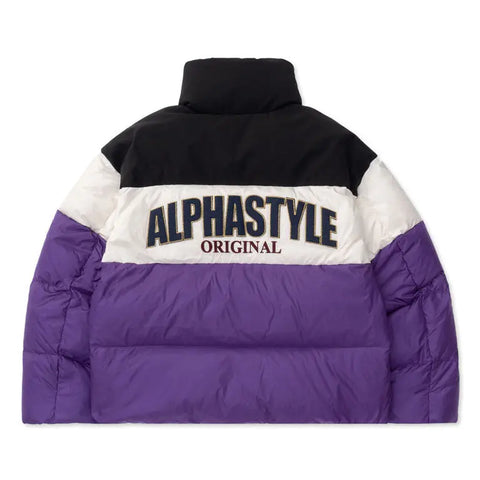 Lily Panelled Down Puffer - AlphaStyle