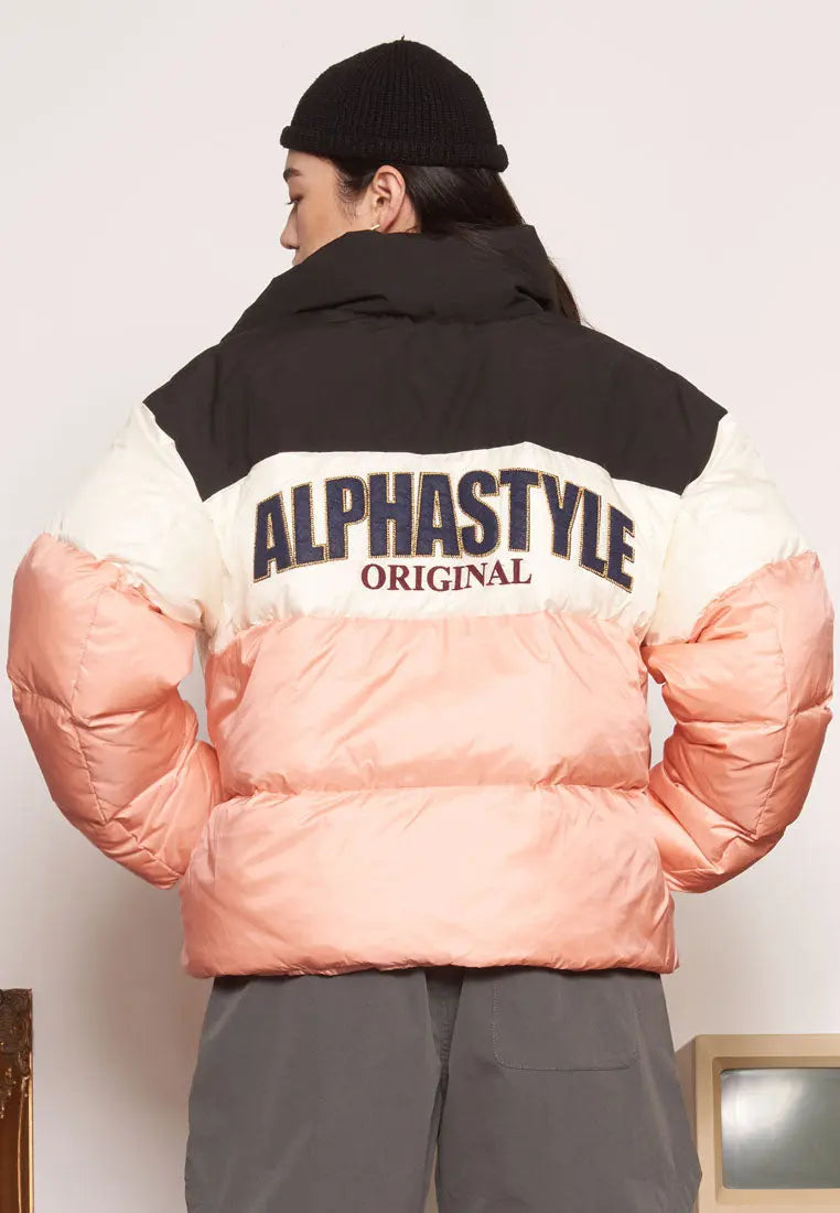 Lily Panelled Down Puffer - AlphaStyle