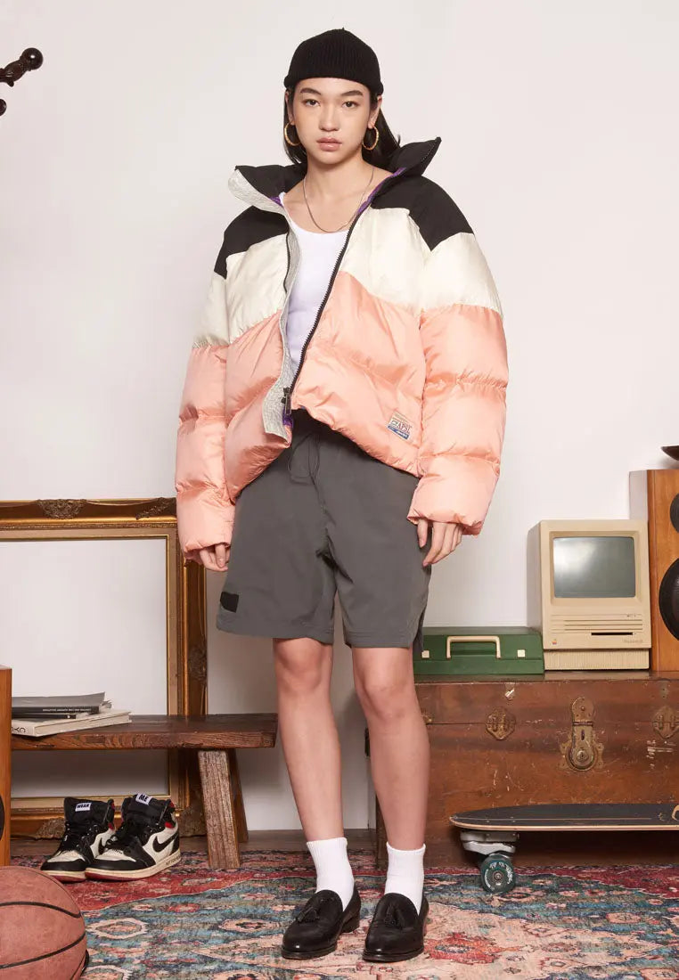 Lily Panelled Down Puffer - AlphaStyle