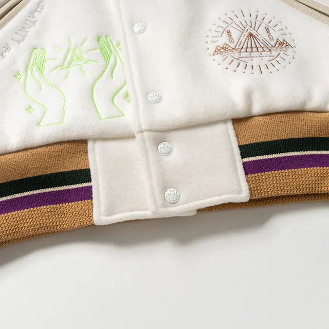 Lionrock Letterman Jacket - AlphaStyle