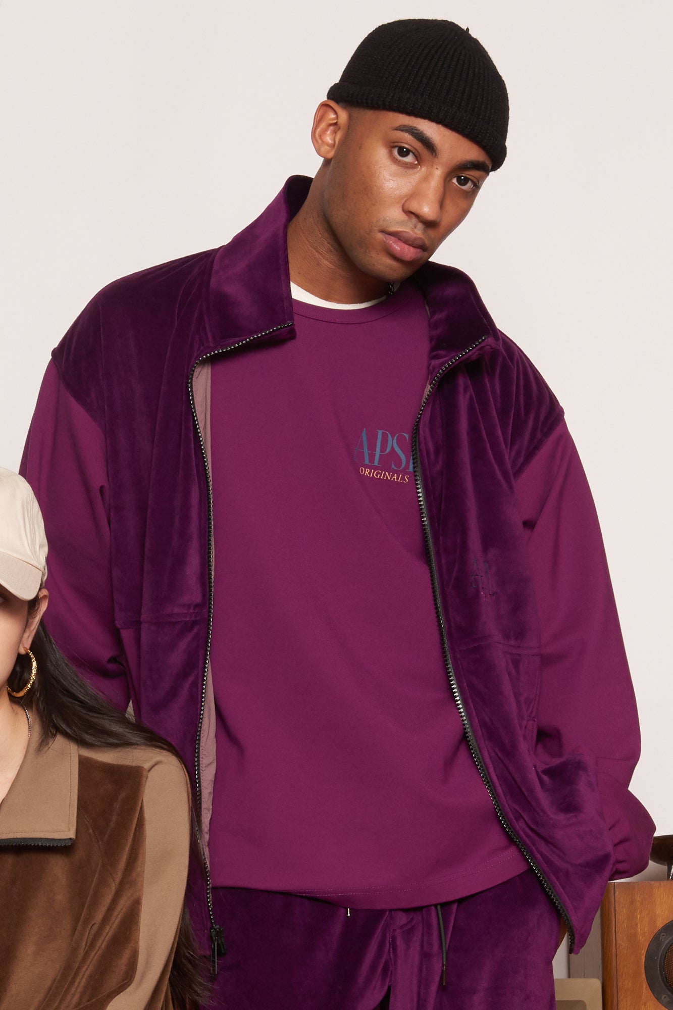 Biham Zip Track Jacket - AlphaStyle