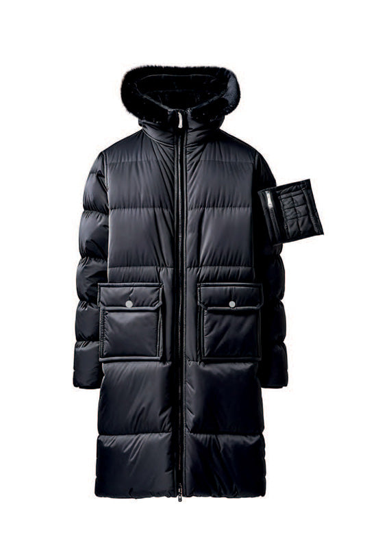 Aura Long Down Jacket
