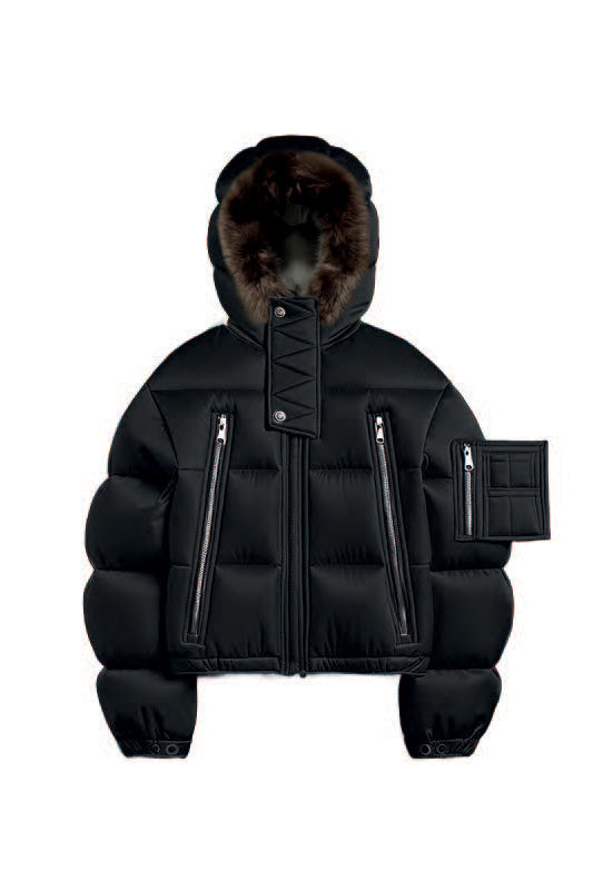 Kudu Double Hooded Down Jacket