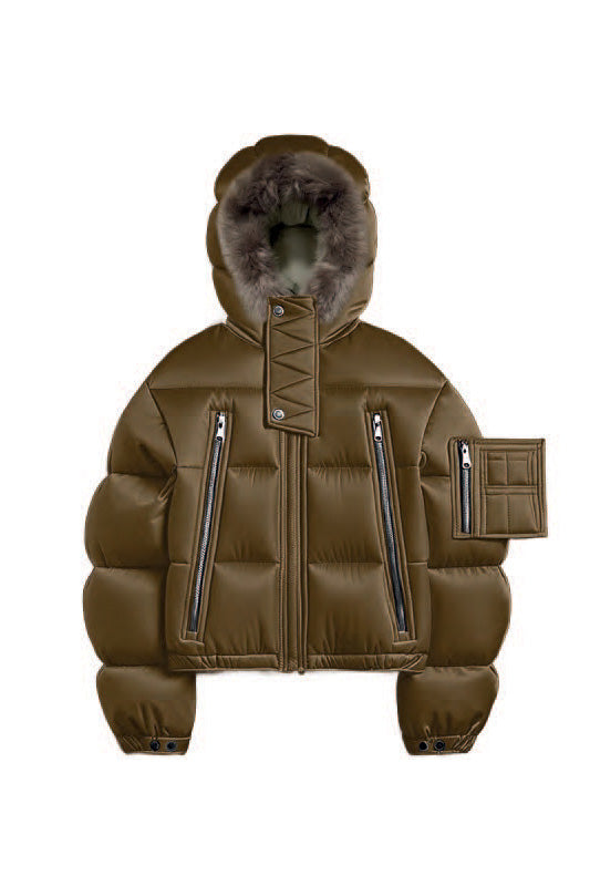 Kudu Double Hooded Down Jacket