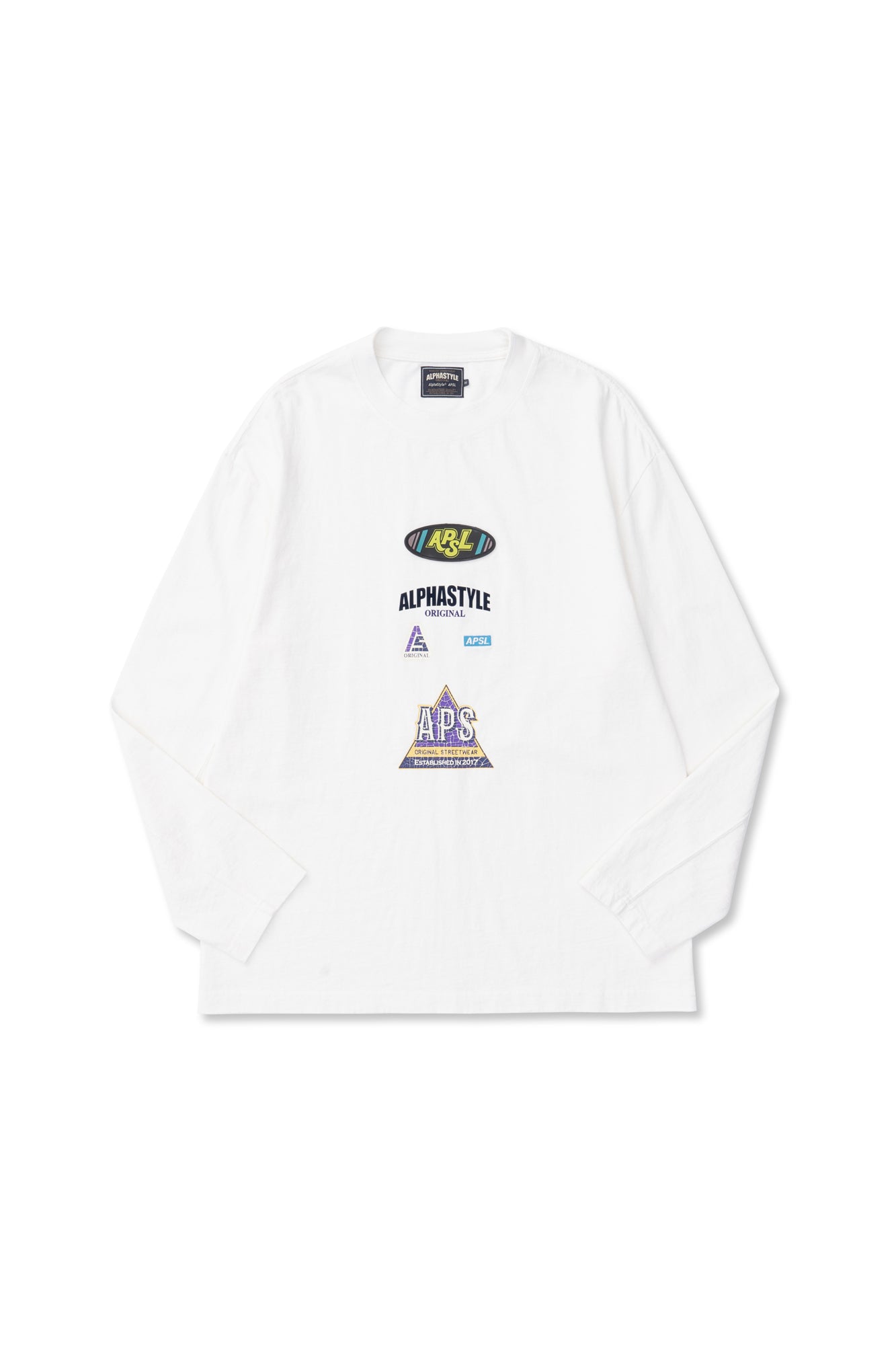 Cole Logo Long Sleeves Tee - AlphaStyle
