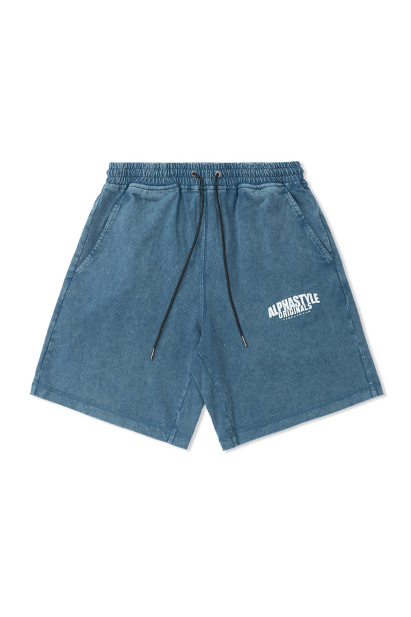 Drake Snow Wash Knit Shorts - AlphaStyle