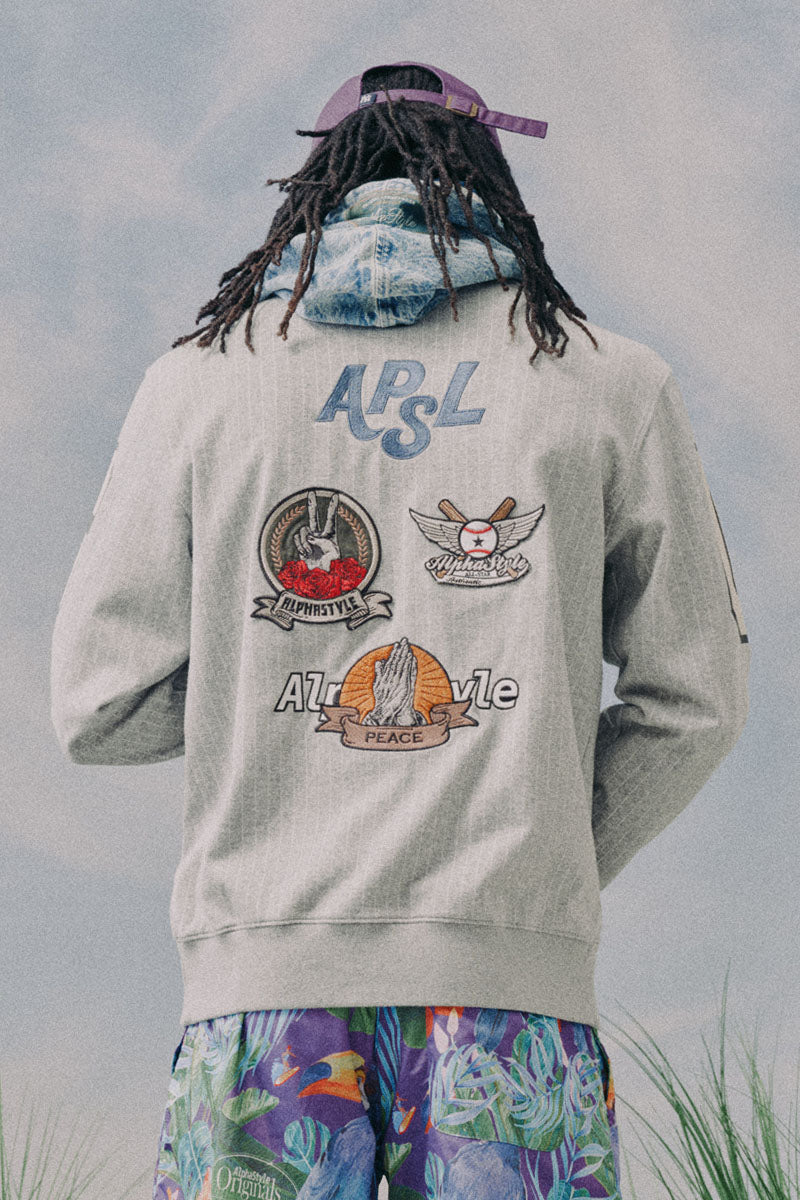 Gilbert Stripe Hoodie - AlphaStyle