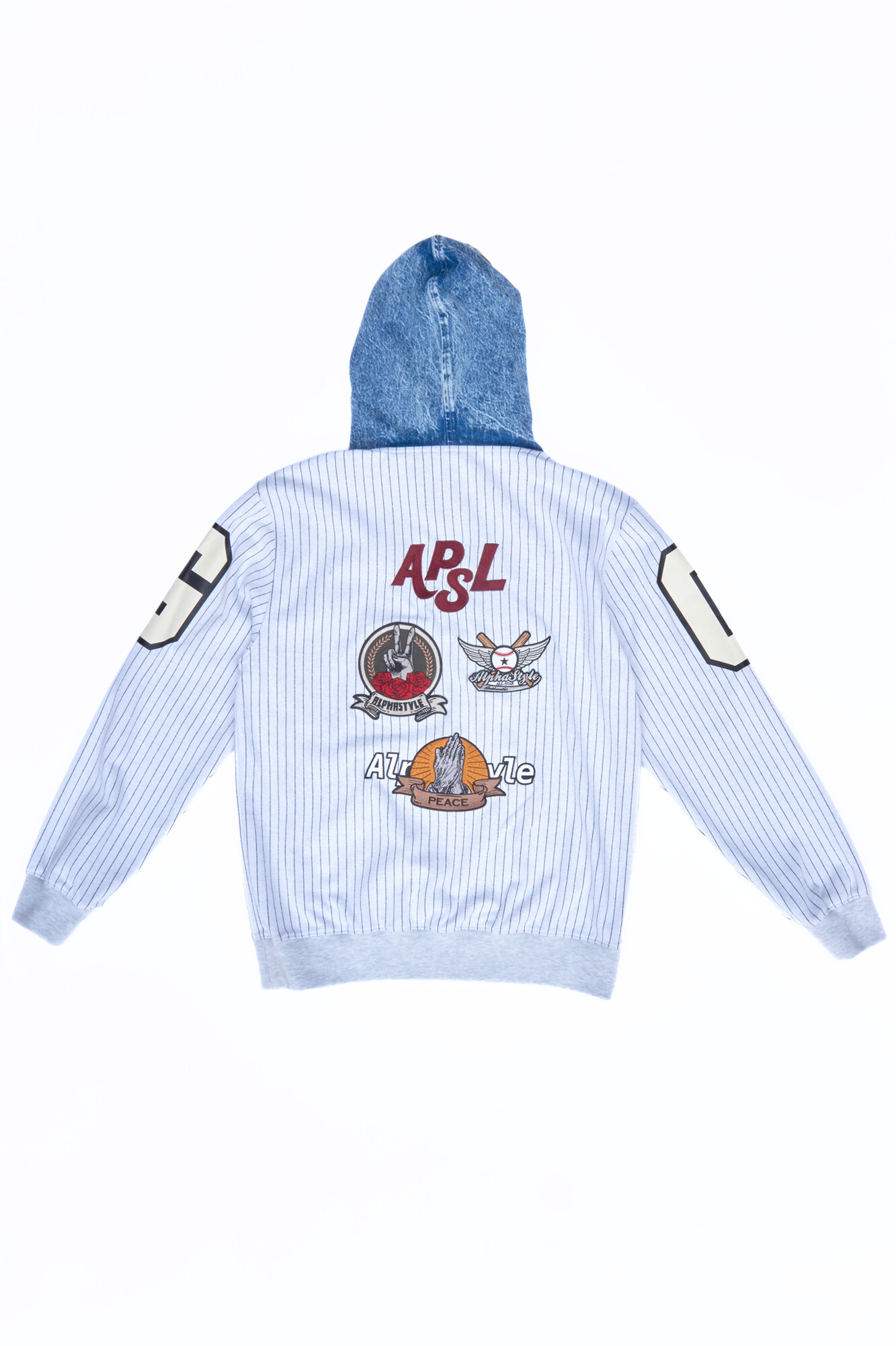 Gilbert Stripe Hoodie - AlphaStyle