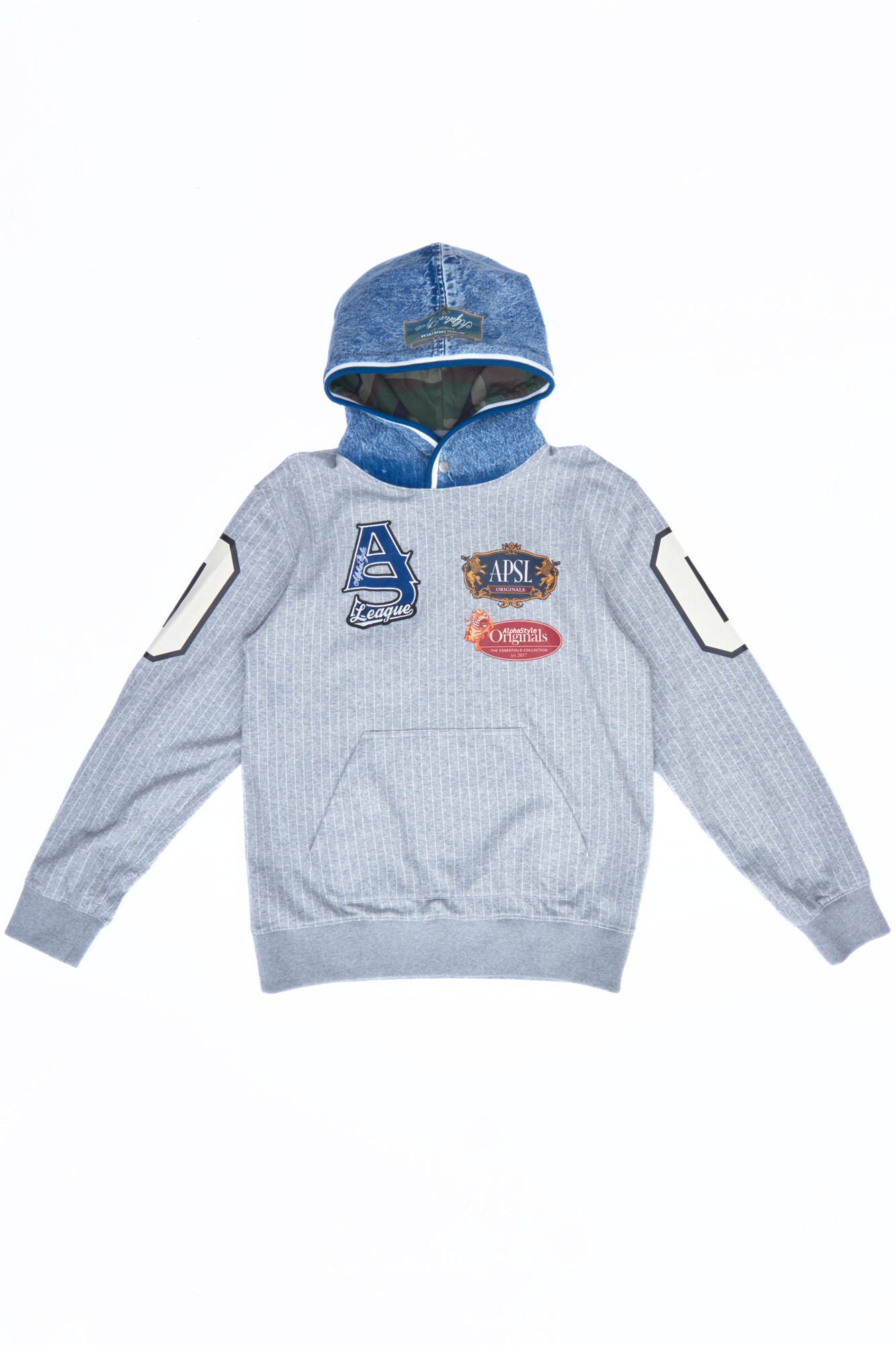 Gilbert Stripe Hoodie - AlphaStyle