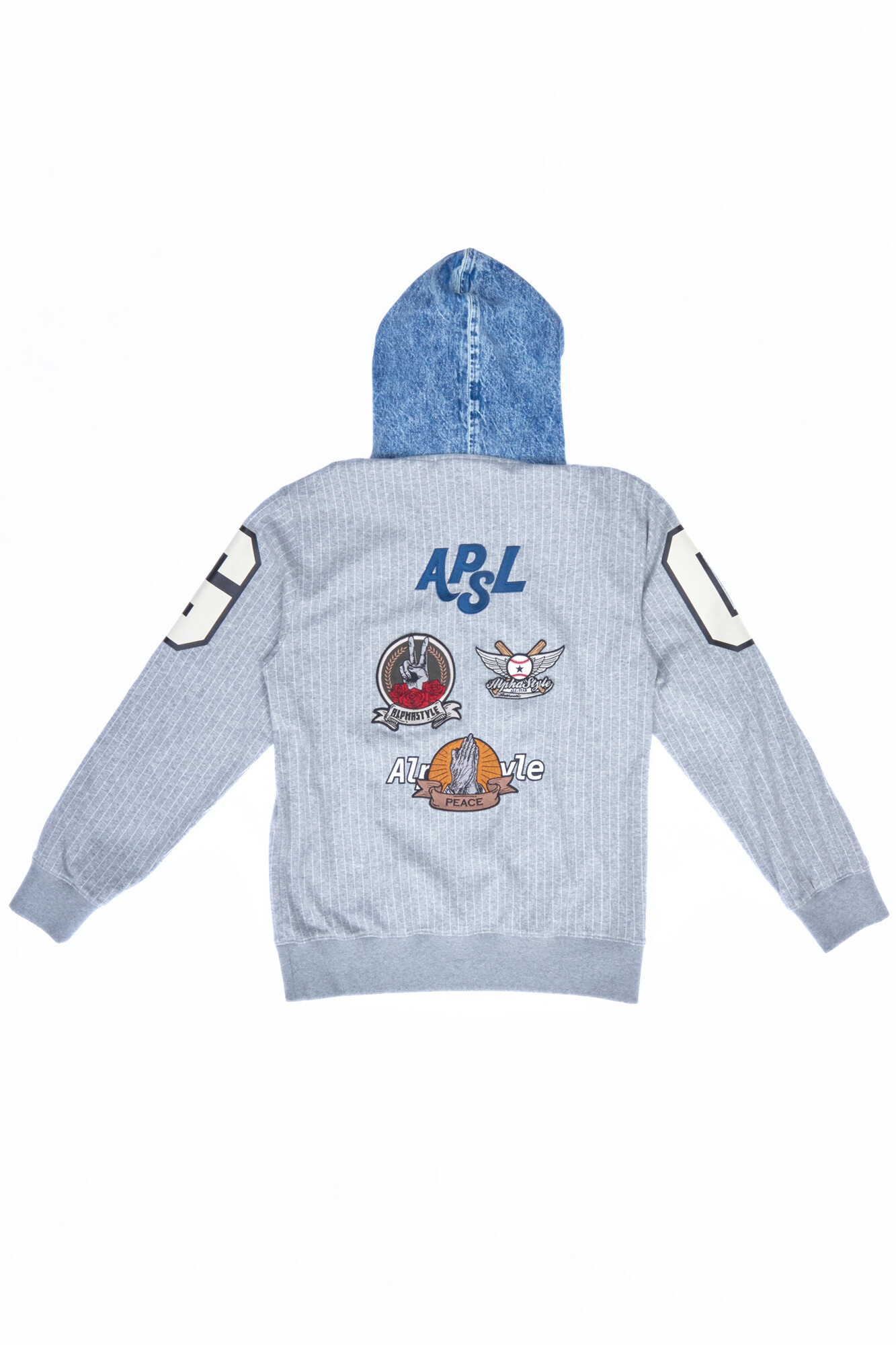 Gilbert Stripe Hoodie - AlphaStyle