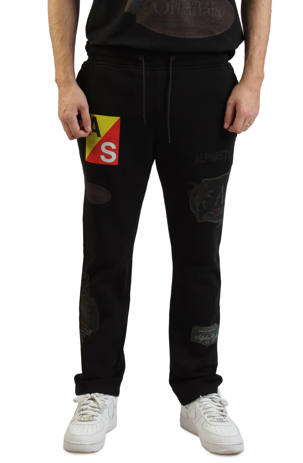 Howard Motifs Knit Pants - AlphaStyle