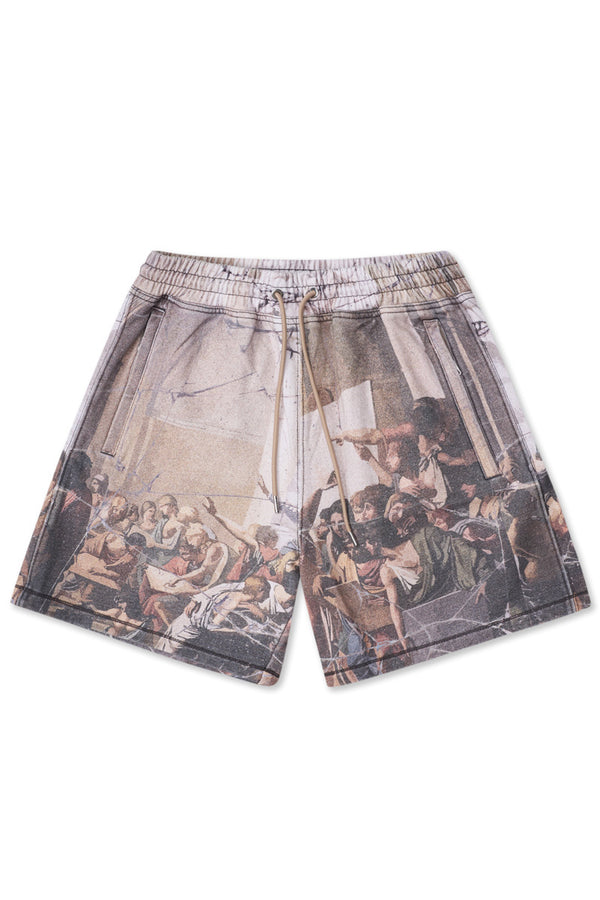 Vici Printed Sweat Shorts
