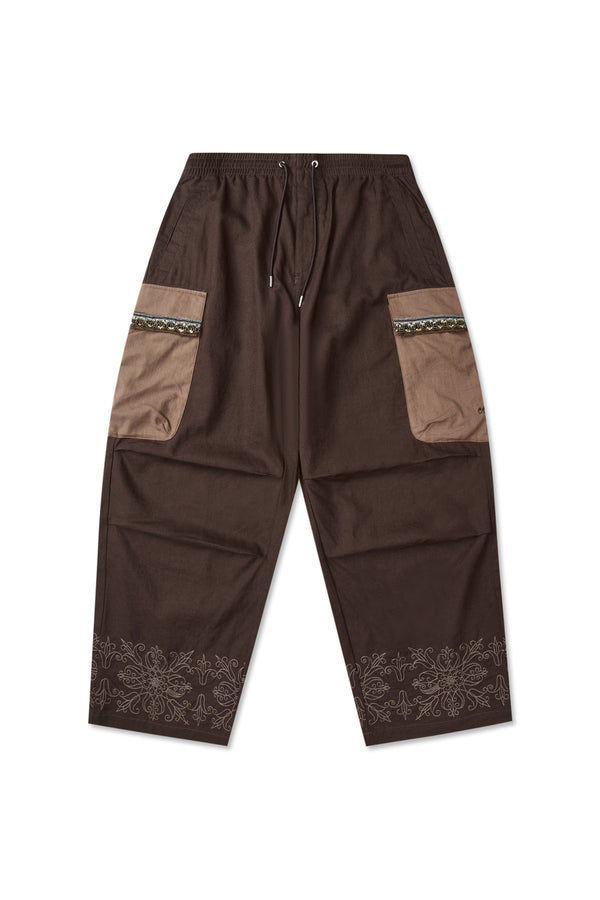 Coral Cargo Pants