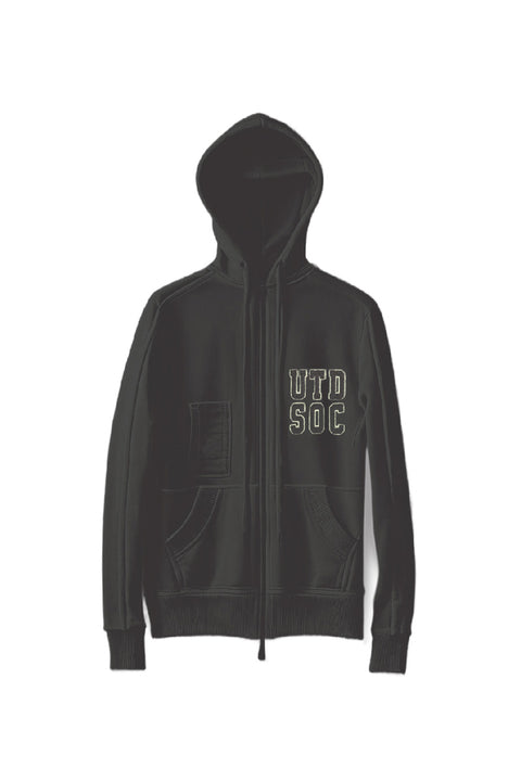 Aoife Zip Up Long Hoodie