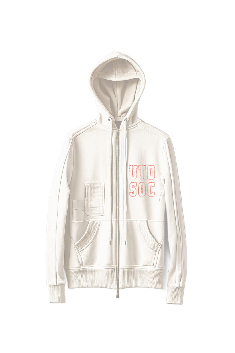 Aoife Zip Up Long Hoodie