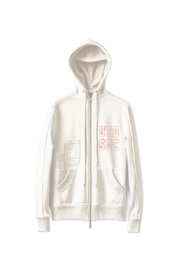 Aoife Zip Up Long Hoodie