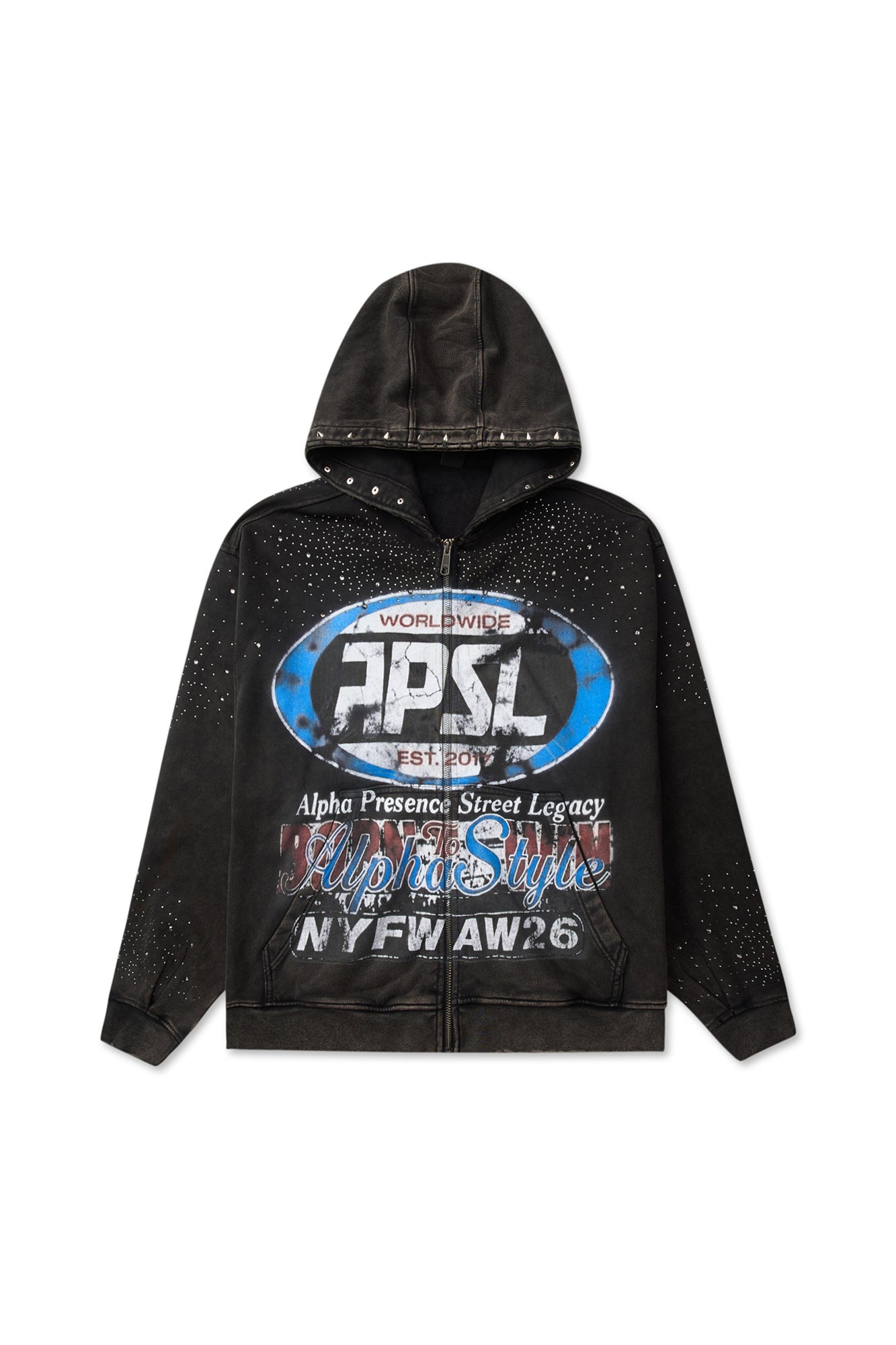 NYFW Zip Up Hoodie