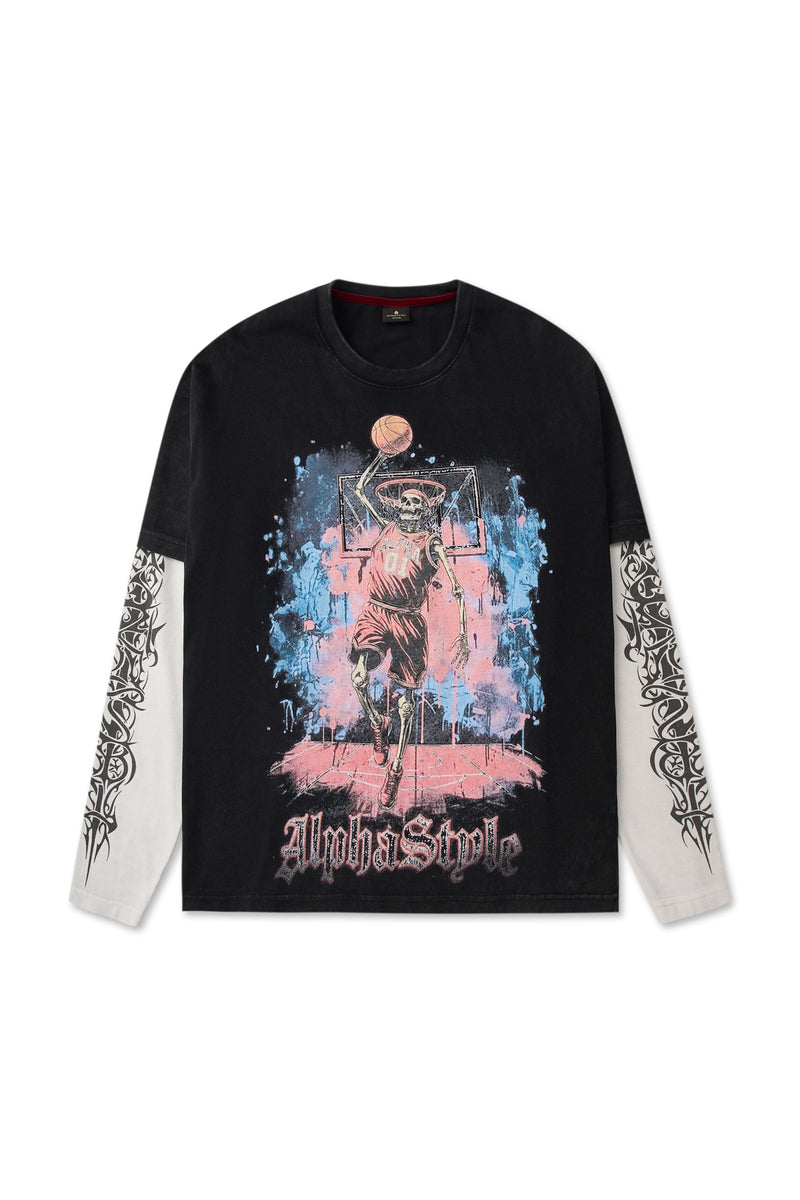 Dunkers Double Layer Tee