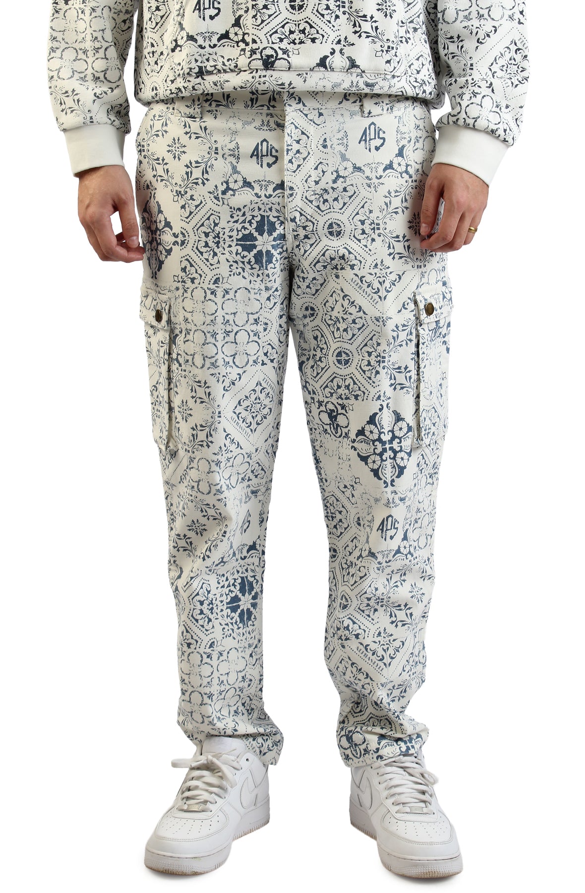 Aiken Printed Cargo Pants - AlphaStyle
