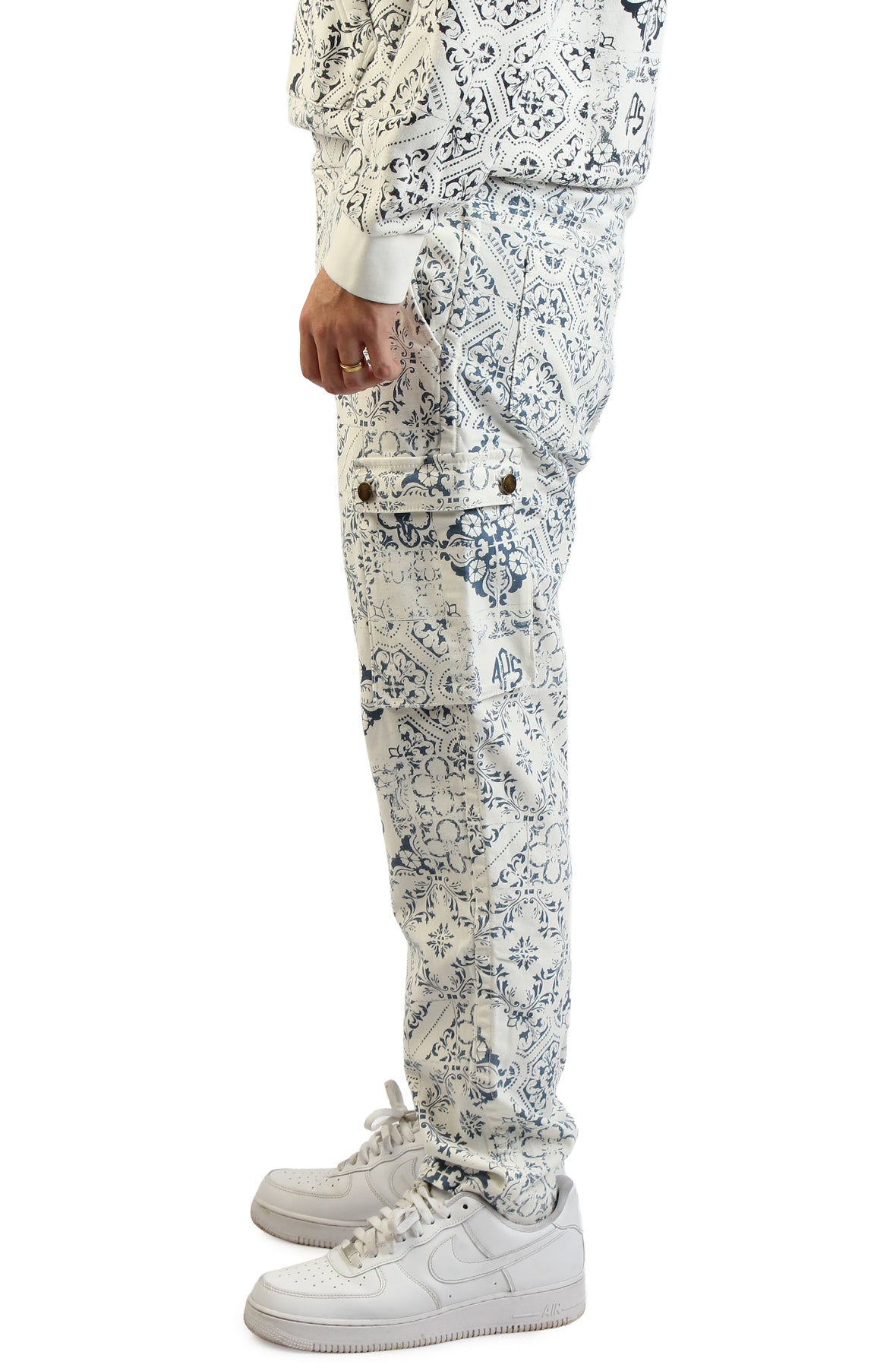 Aiken Printed Cargo Pants - AlphaStyle