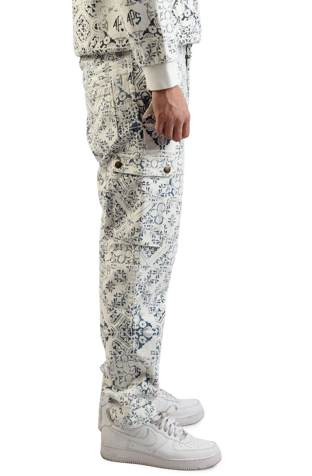 Aiken Printed Cargo Pants - AlphaStyle