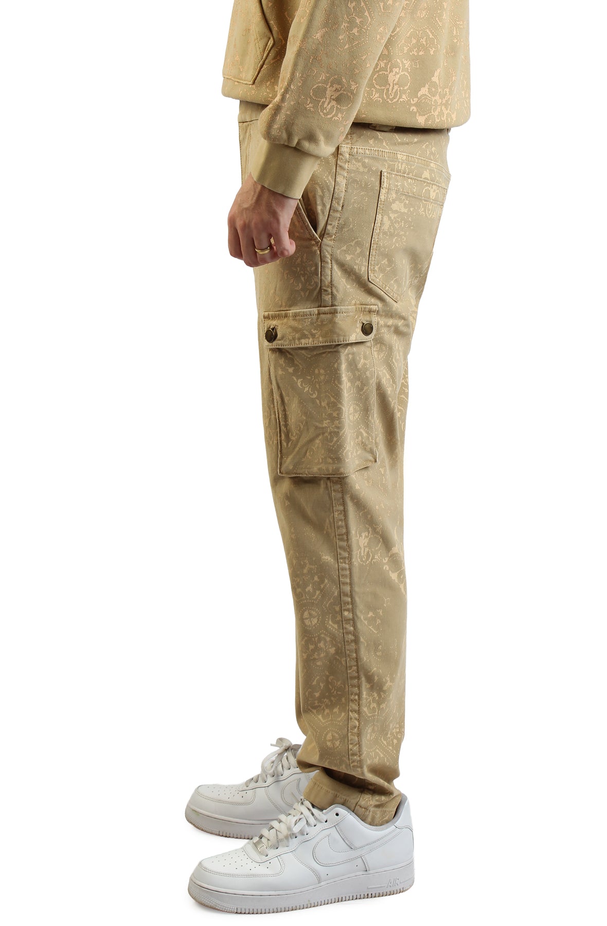 Aiken Printed Cargo Pants - AlphaStyle