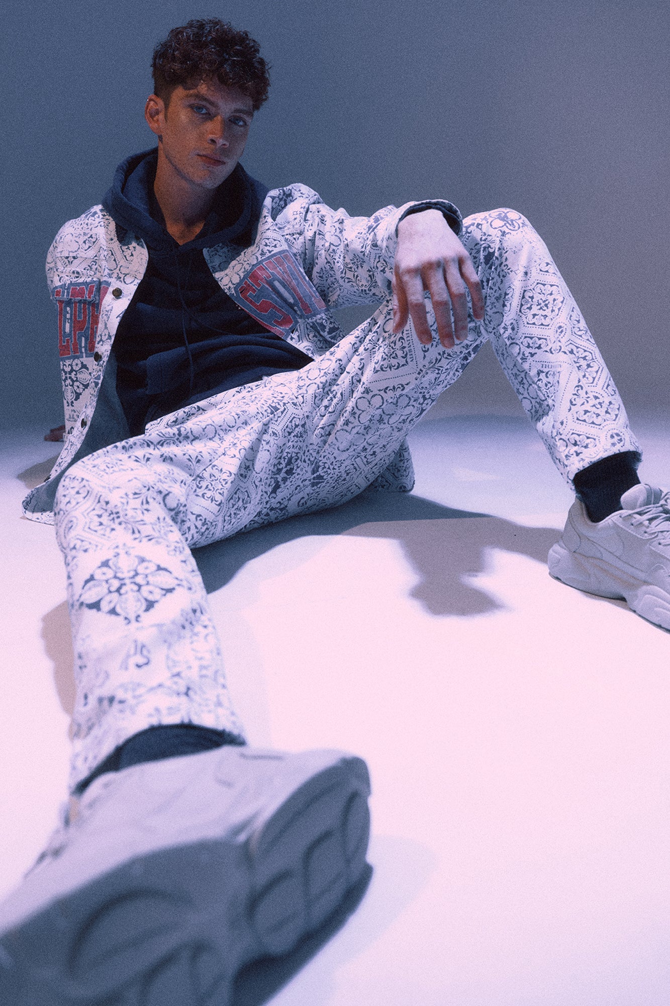 Aiken Printed Cargo Pants - AlphaStyle