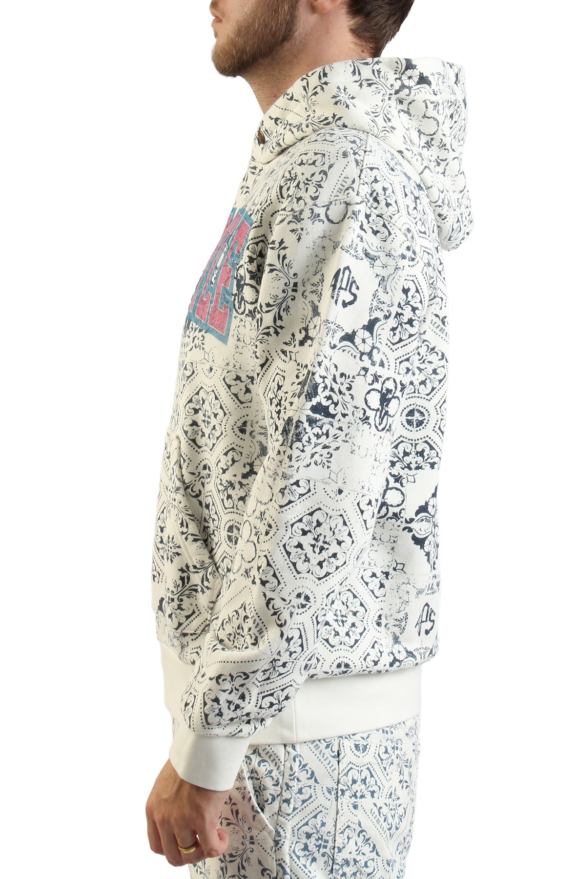 Kankakee Printed Hoodie - AlphaStyle