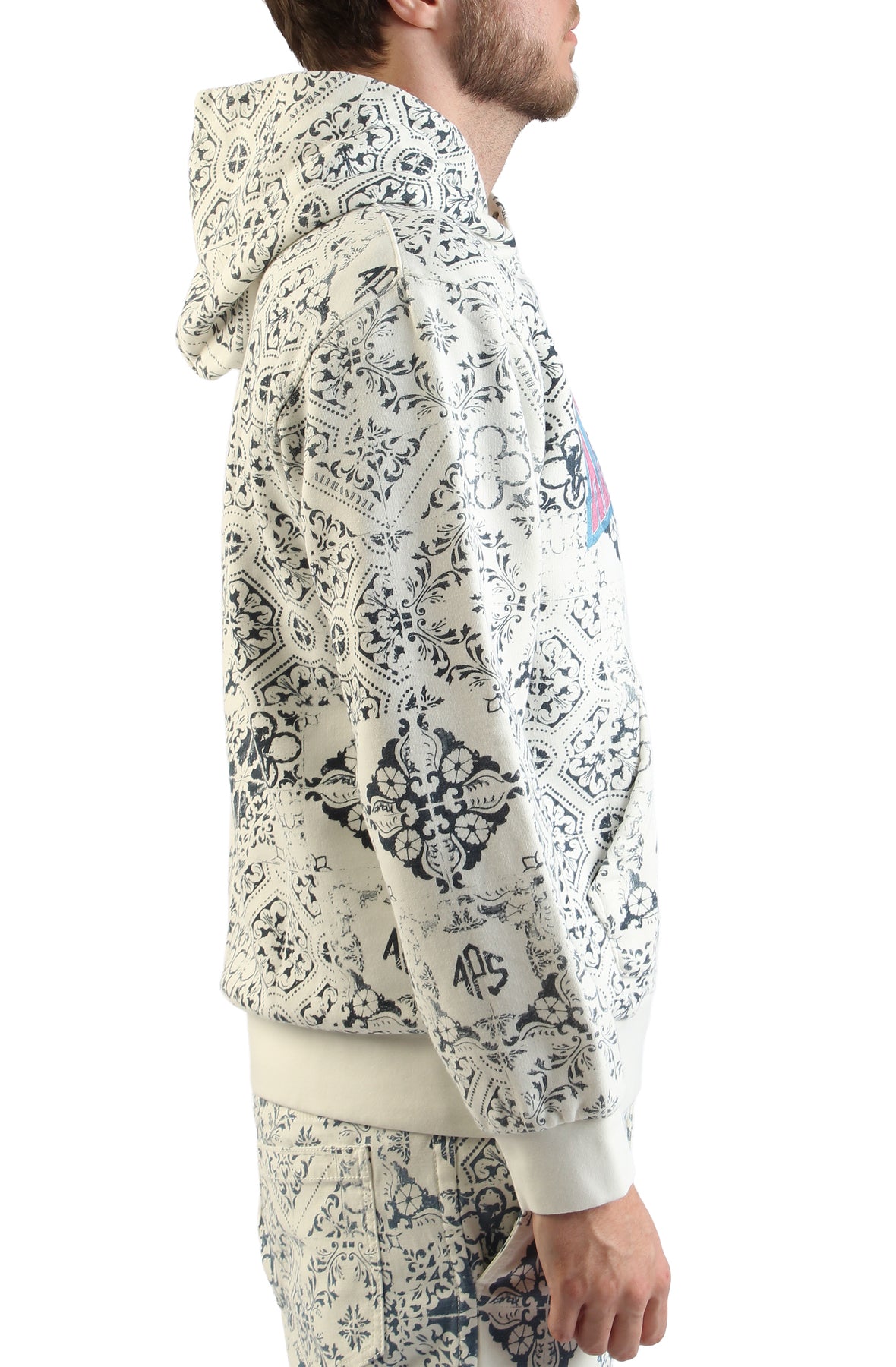 Kankakee Printed Hoodie - AlphaStyle
