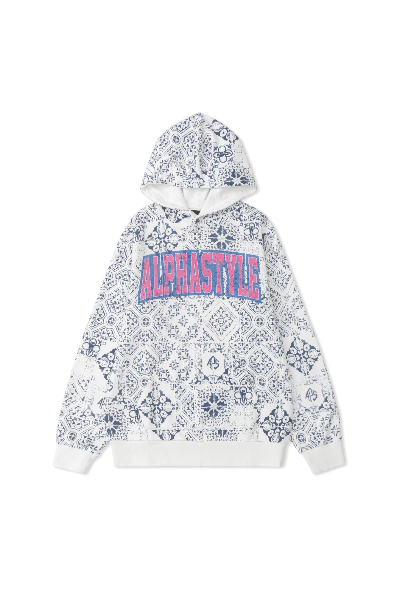 Kankakee Printed Hoodie - AlphaStyle